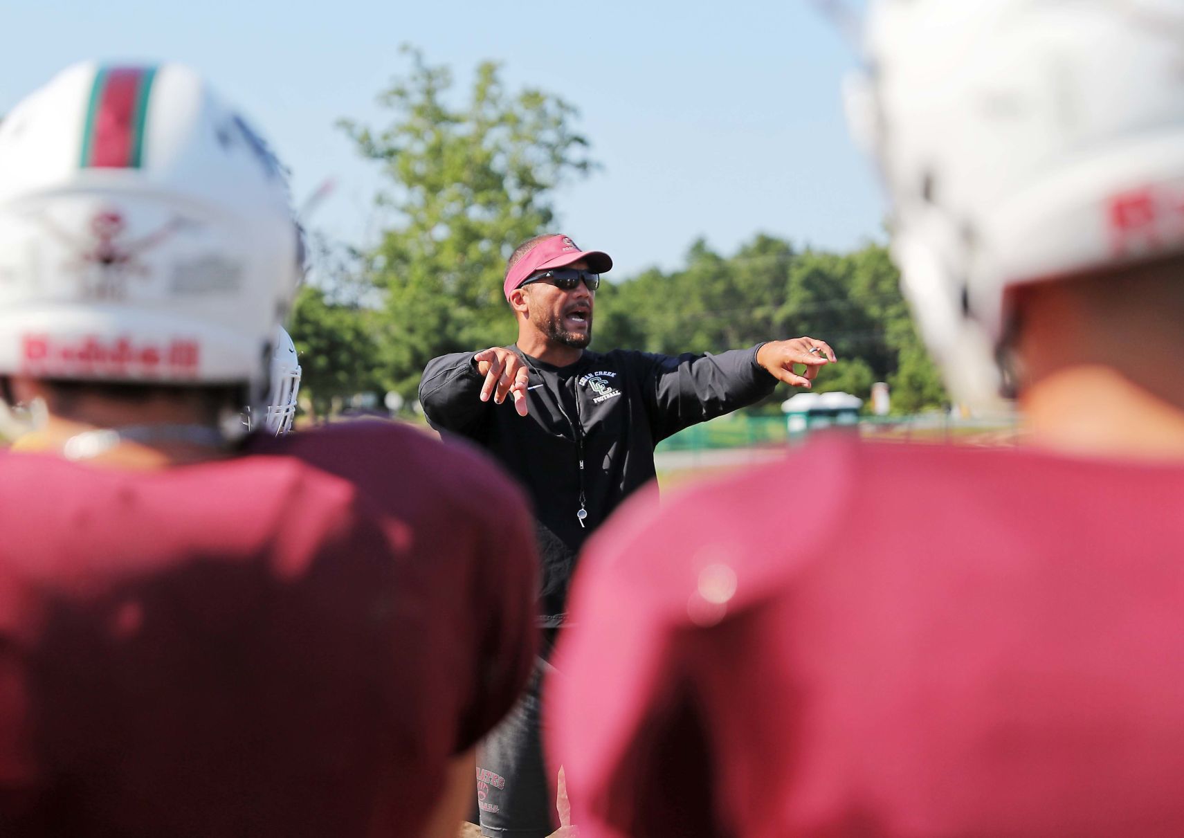 Cedar Creek Football Practice